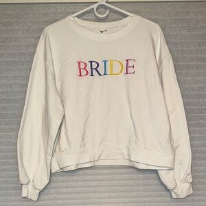 White Bride Sweatshirt